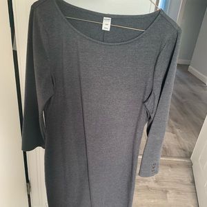 Gray Long Sleeve Dress - Never worn